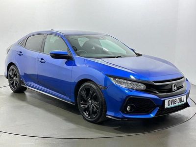 Used Honda Civic Sport 182 HP (133 kW) 2018 Blue Hatchback