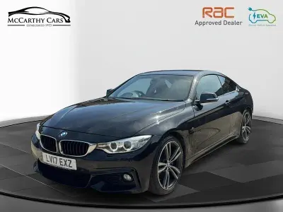 Used BMW 420 M Sport 184 HP (135 kW) 2017 Black sapphire metallic paint Coupe