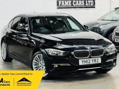 Used BMW 320 Luxury Line 2012 Black Sedan
