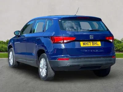 Used Seat Ateca Ecomotive 115 HP (84 kW) 2017 Blue SUV