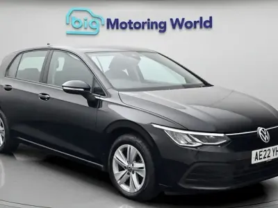 Used VW Golf VIII Life 110 HP (80 kW) 2022 Black Hatchback