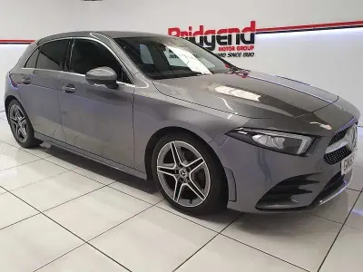Used Mercedes A180 AMG line 116 HP (85 kW) 2019 Grey Hatchback
