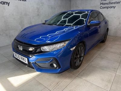 Used Honda Civic SR 126 HP (92 kW) 2020 Blue Hatchback