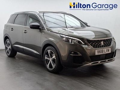 Grey Used 2018 Peugeot 5008 GT-line Hatchback | £13,650 (Fair price)