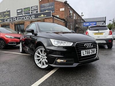 Used Audi A1 S-Line 150 HP (110 kW) 2016 Black Hatchback