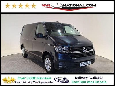 Used VW Transporter Highline 110 HP (80 kW) 2023 Blue Van