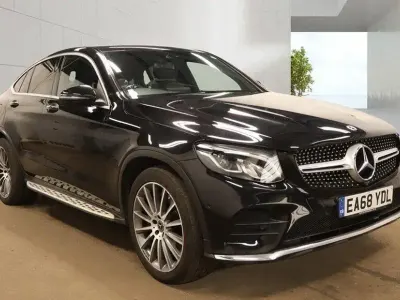 Used Mercedes GLC250 AMG Line Premium Plus 2018 Black Coupe
