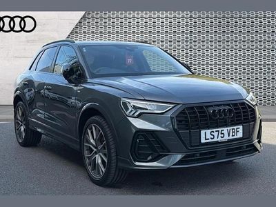 Used Audi Q3 Black Edition 150 HP (110 kW) 2025 Grey SUV