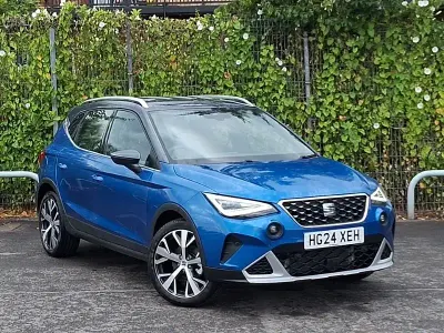 Used Seat Arona Xperience Lux 115 HP (84 kW) 2024 Blue SUV