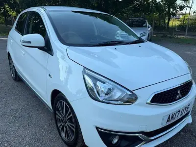Used Mitsubishi Mirage 80 HP (58 kW) 2017 White Hatchback