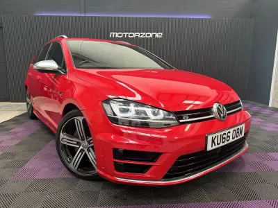 Used VW Golf VII R 2016 Red Estate