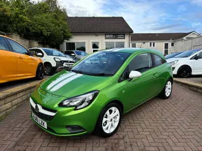 Used Vauxhall Corsa 75 HP (55 kW) 2016 Green Hatchback
