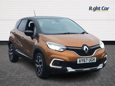 Used Renault Captur Signature 2017 Orange/black SUV