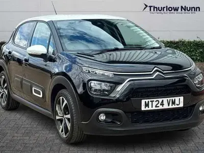 Used Citroën C3 PureTech 83 HP (61 kW) 2024 Black Hatchback
