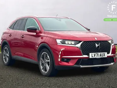 Used DS Automobiles DS7 Crossback Prestige 180 HP (132 kW) 2020 Red SUV