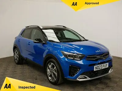 Used Kia Stonic GT-Line S 118 HP (86 kW) 2023 Blue SUV