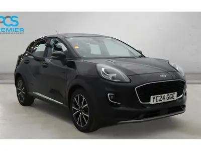 Used Ford Puma Titanium 125 HP (91 kW) 2024 Agate black (premium paint) SUV