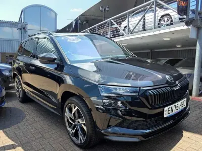 Used Skoda Karoq SportLine 190 HP (139 kW) 2026 Black magic pearl effect SUV