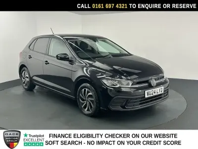 Usado VW Polo Life 95 HP (69 kW) 2024 Preto Citadino