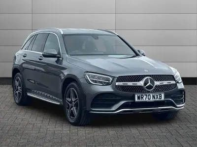 Used Mercedes GLC300e AMG line 254 HP (186 kW) 2020 Grey SUV