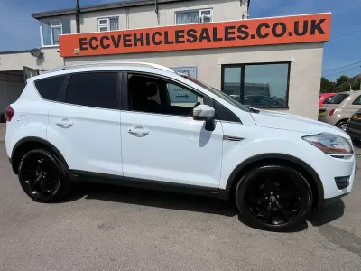 Used Ford Kuga Zetec 136 HP (100 kW) 2009 White SUV