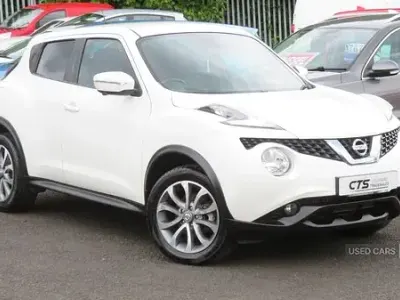 Used Nissan Juke Tekna 110 HP (80 kW) 2016 White SUV