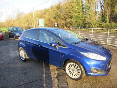 Blue Used 2014 Ford Fiesta Titanium Hatchback | £3,995 (Fair price)