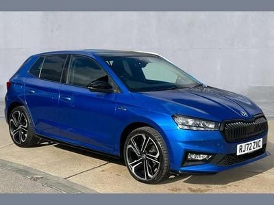 Used Skoda Fabia Monte Carlo 147 HP (108 kW) 2023 Blue Hatchback