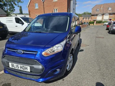 Used Ford Transit Limited 115 HP (84 kW) 2015 Blue Van