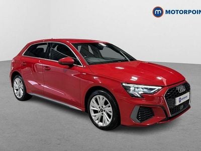 Used Audi A3 e-tron S-Line 2025 Red Hatchback