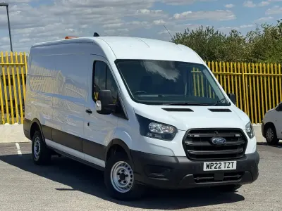 Used Ford Transit S 105 HP (77 kW) 2022 White Van
