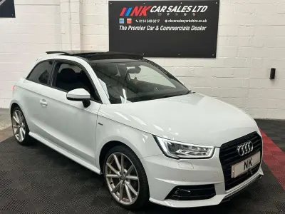 Używany Audi A1 Black Edition 125 KM (91 kW) 2018 Biały Hatchback