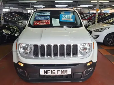 Used Jeep Renegade Limited 140 HP (102 kW) 2016 White SUV