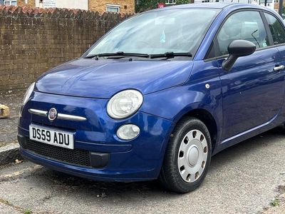 Blue Used 2009 Fiat 500 Pop Hatchback | £1,990 (Fair price)