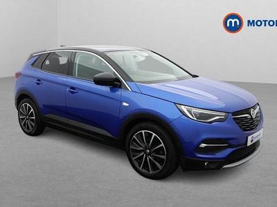 Used Vauxhall Grandland X Ultimate 131 HP (96 kW) 2021 Blue SUV