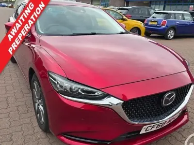 Begagnad Mazda 6 145 HK (106 kW) 2018 Röd Sedan