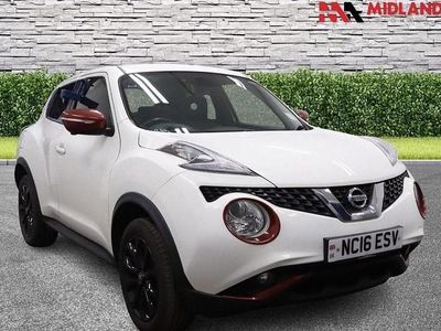 Used Nissan Juke S 110 HP (80 kW) 2016 White SUV