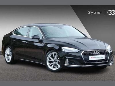 Used Audi A5 Sportback Sport 161 HP (118 kW) 2022 Black Hatchback