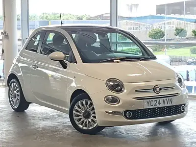 Used Fiat 500 70 HP (51 kW) 2024 White Hatchback