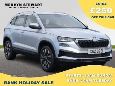 Gebraucht Skoda Karoq SE L 150 PS (110 kW) 2022 Silber SUV