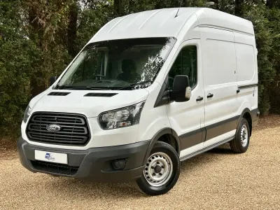 Used Ford Transit 130 HP (95 kW) 2019 White Van