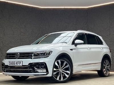 Begagnad VW Tiguan R-line 150 HK (110 kW) 2016 Vit SUV