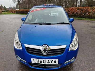 Used Vauxhall Agila 94 HP (69 kW) 2011 Blue MPV