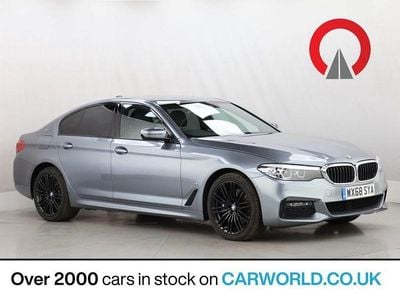 Blue Used 2018 BMW 530e M Sport Sedan | £14,200 (Fair price)