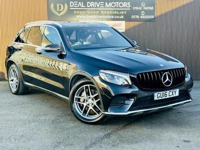Used Mercedes GLC250 AMG line 204 HP (150 kW) 2016 Black Estate