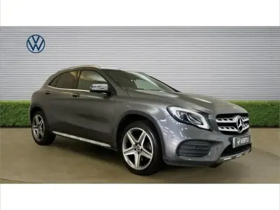 Begagnad Mercedes GLA220 AMG Line Premium 177 HK (130 kW) 2018 Grå SUV