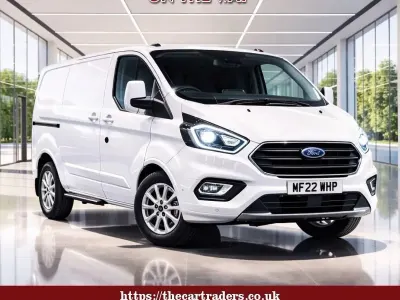 Begagnad Ford Transit Custom Limited 2022 Vit Van