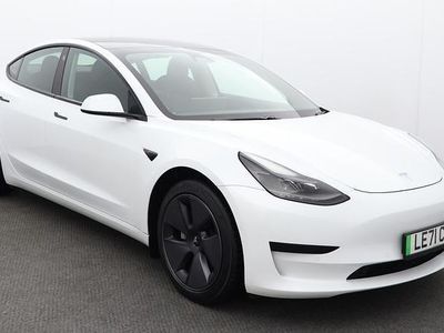 Used Tesla Model 3 Standard Range Plus 366 kW (498 HP) 2022 White Sedan