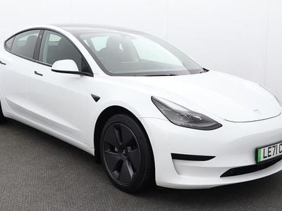 White Used 2022 Tesla Model 3 Standard Range Plus Sedan | £17,999 (Good price)