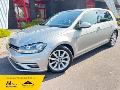 Used VW Golf VII GT 150 HP (110 kW) 2018 Silver Hatchback